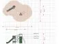 Preview: Basic Spielanlage Benja Abmessungen und Abstände Preview: Basic Spielanlage Benja Abmessungen und Abstände